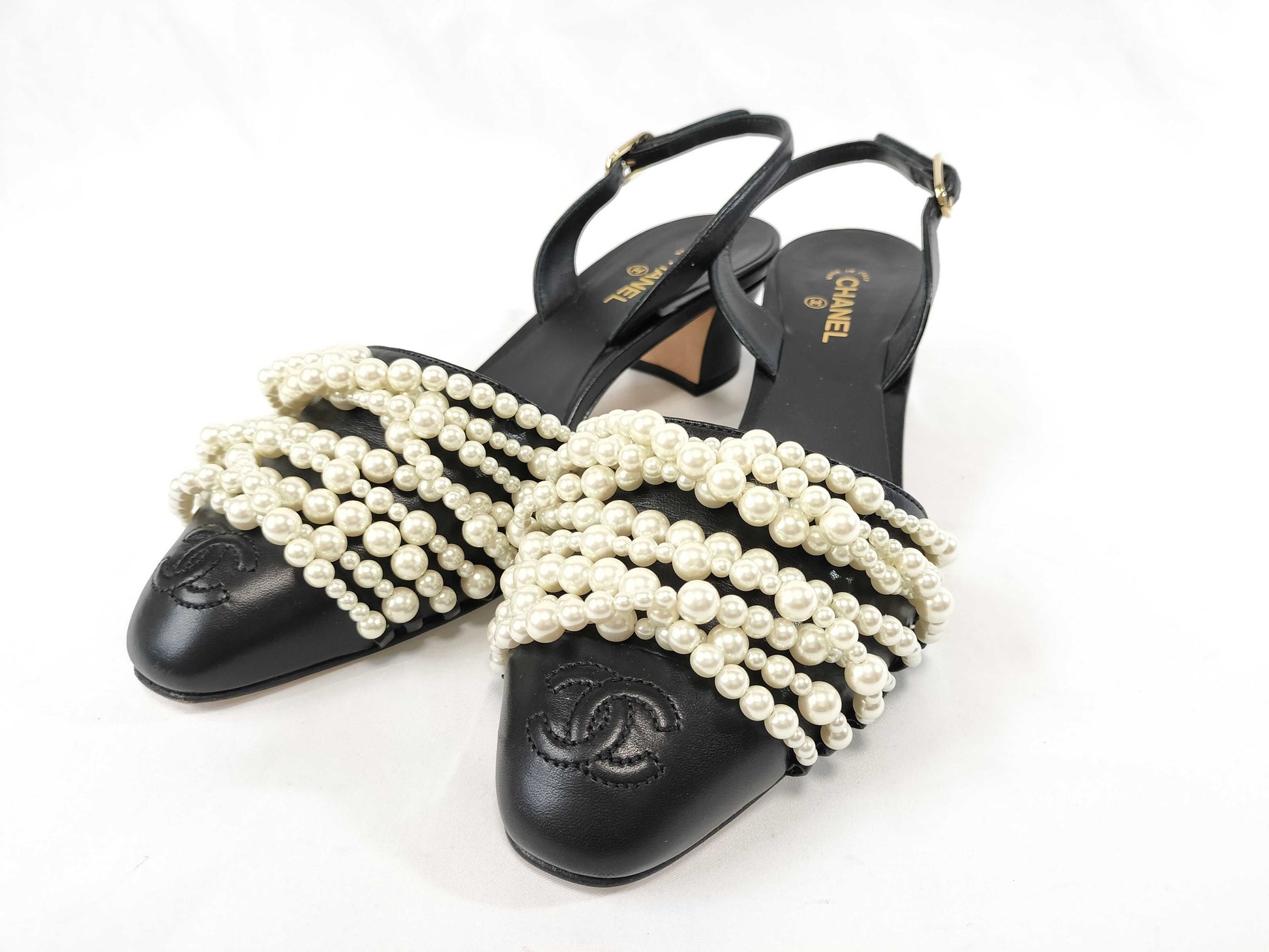 CHANEL Coco Mark/Pearl/Pumps Pumps