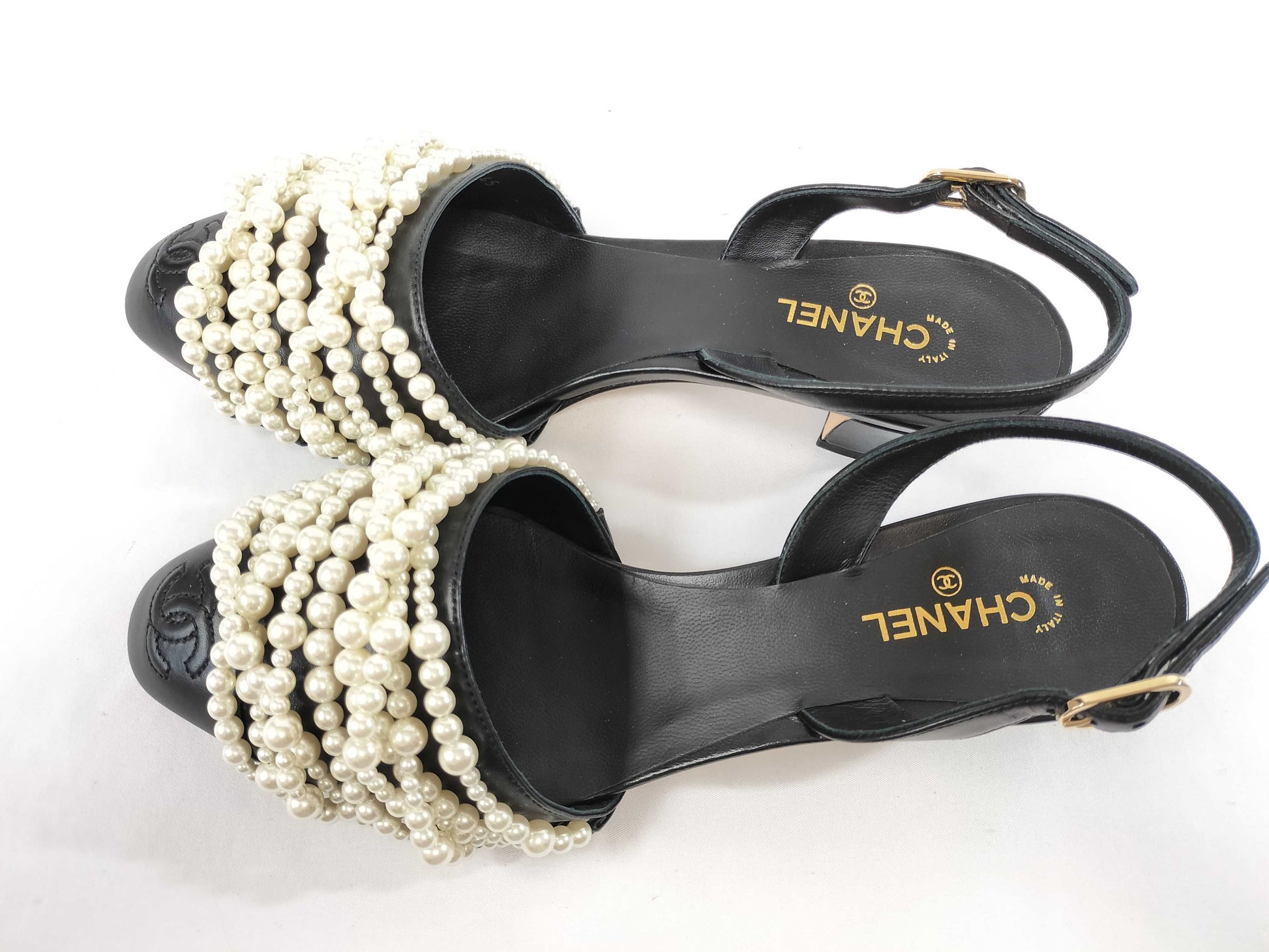 CHANEL Coco Mark/Pearl/Pumps Pumps
