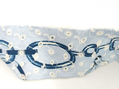 HERMES Twilly de Les Boucles Broderie Anglaise Scarf