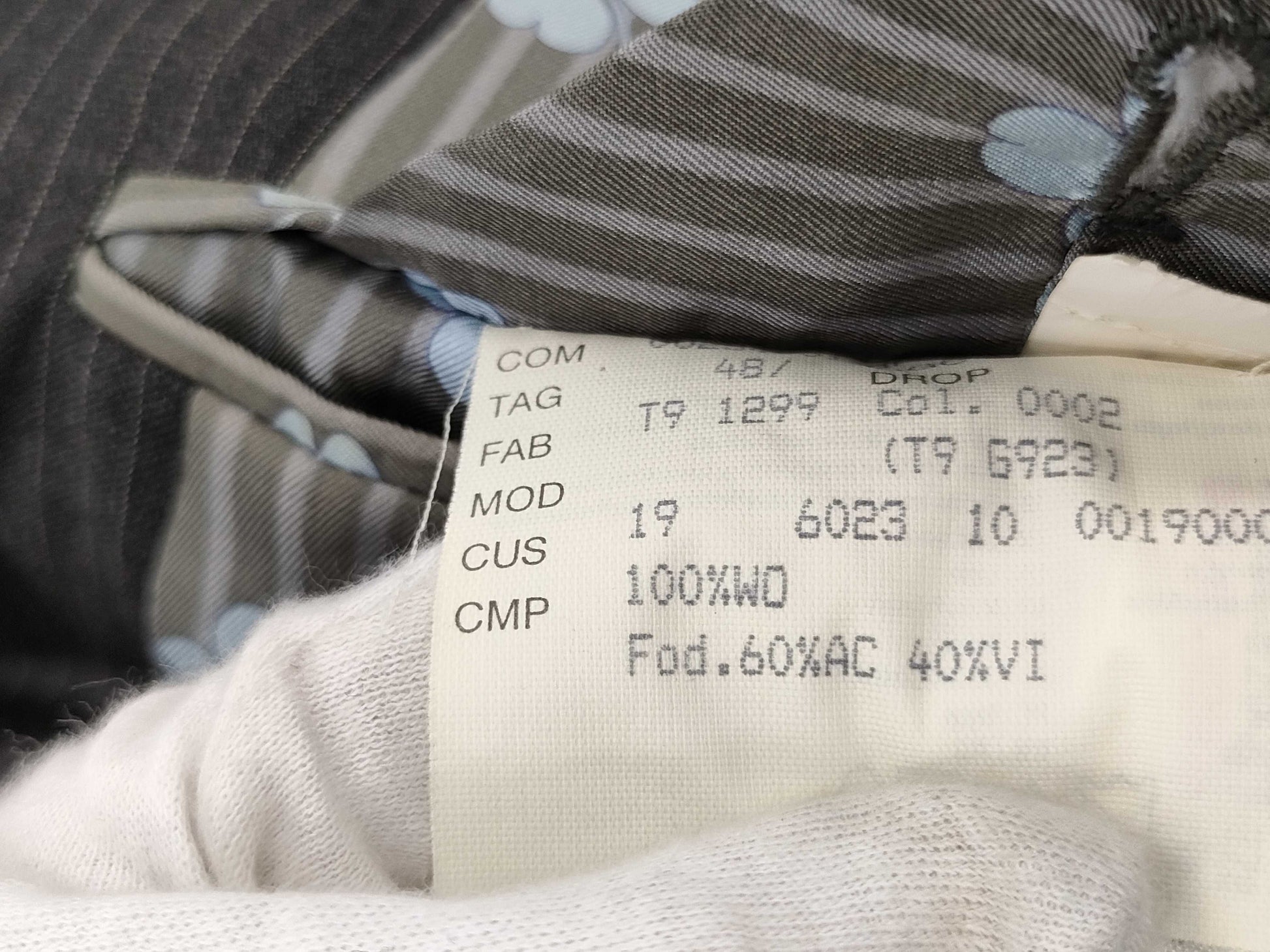 ETRO Suit, Striped, Men's, Other Apparel
