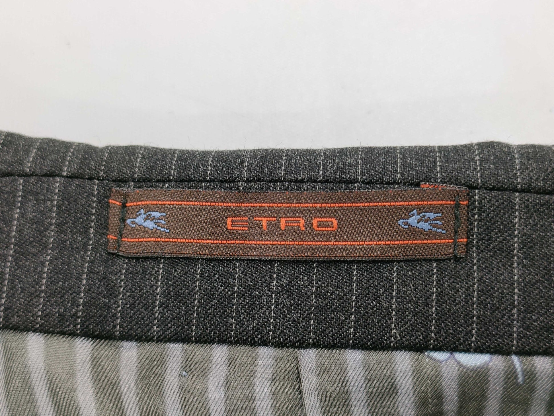 ETRO Suit, Striped, Men's, Other Apparel