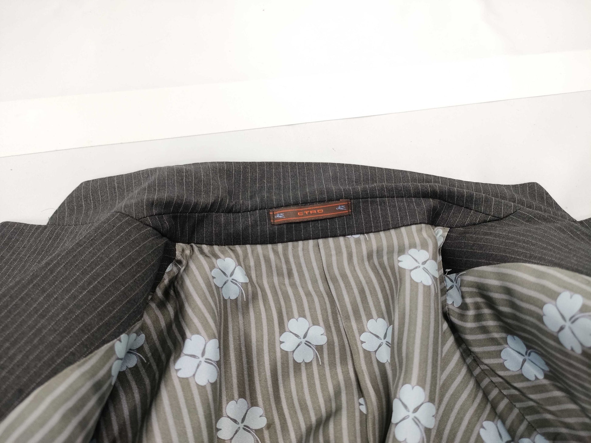 ETRO Suit, Striped, Men's, Other Apparel