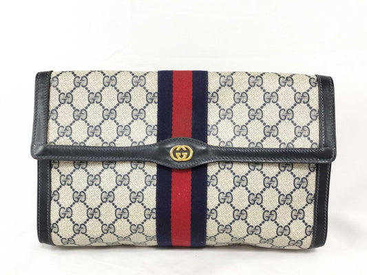 GUCCI GG Supreme Sherry Second Bag