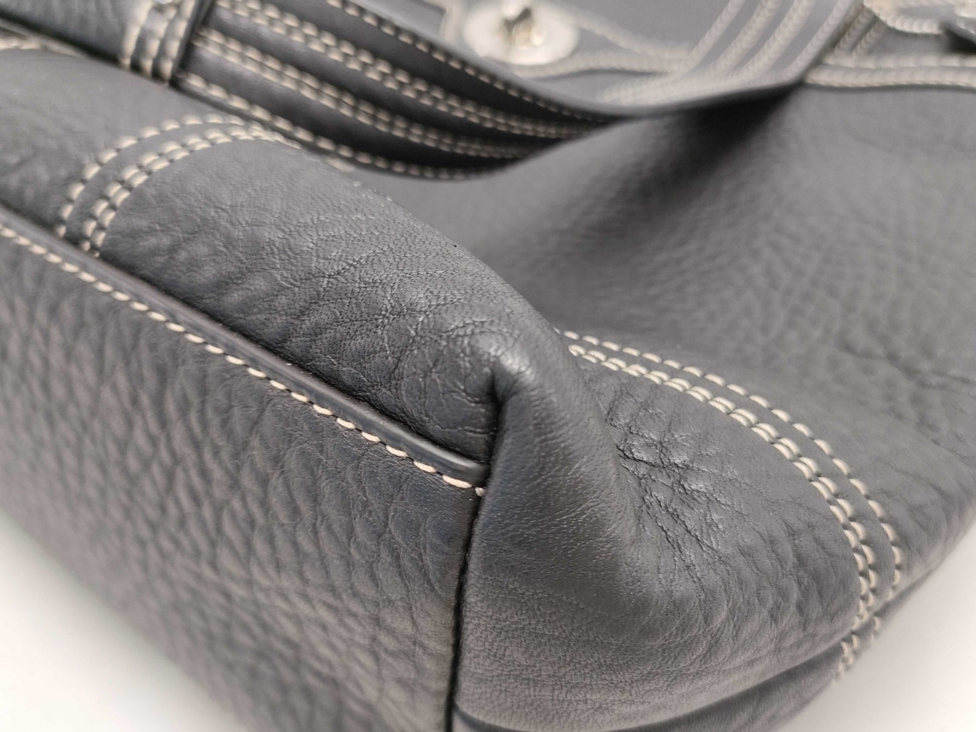 COACH leather handbag