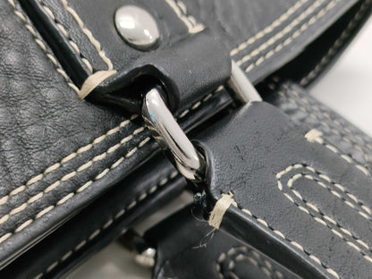 COACH leather handbag
