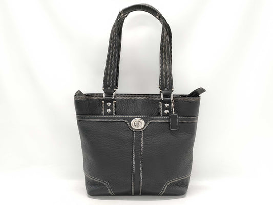 COACH leather handbag