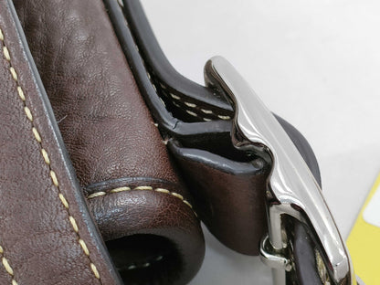 COACH leather shoulder bag