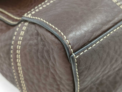 COACH leather shoulder bag