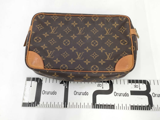 LOUIS VUITTON Monogram Compiègne 28 Second Bag