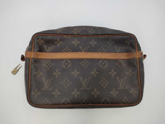 LOUIS VUITTON Monogram Compiegne 23 Second Bag