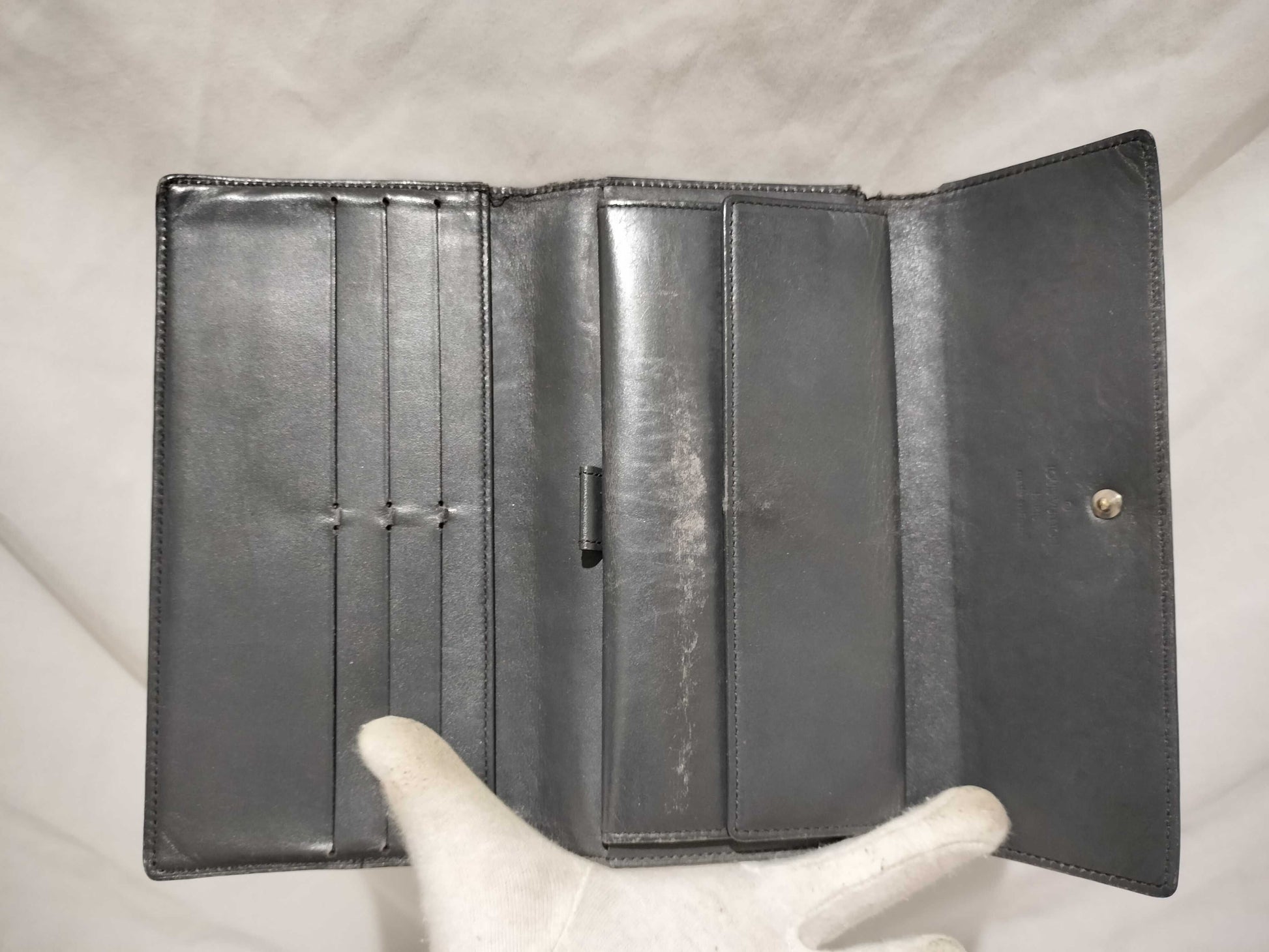 LOUIS VUITTON TH0032 Monogram Empreinte Long Wallet