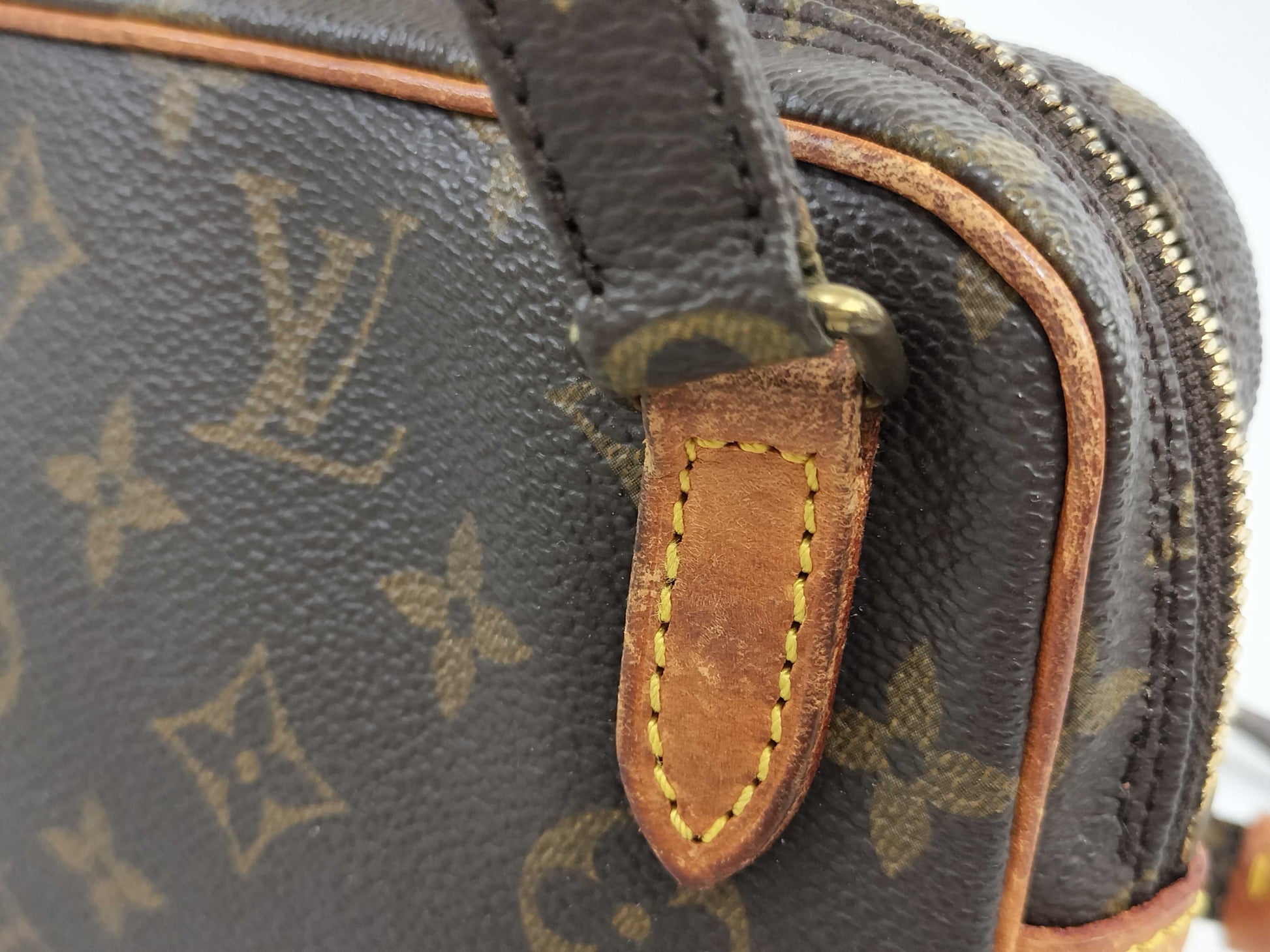 LOUIS VUITTON TH0952 Monogram M51828 Pochette Marly Bandouliere Shoulder Bag