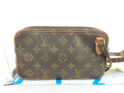 LOUIS VUITTON TH0952 Monogram M51828 Pochette Marly Bandouliere Shoulder Bag