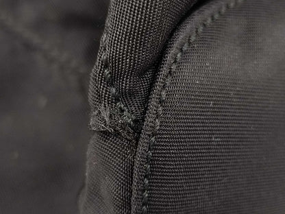 PRADA nylon triangle logo plate nylon backpack rucksack