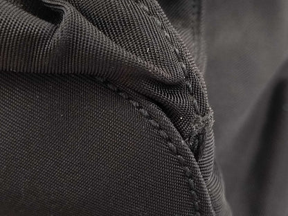 PRADA nylon triangle logo plate nylon backpack rucksack
