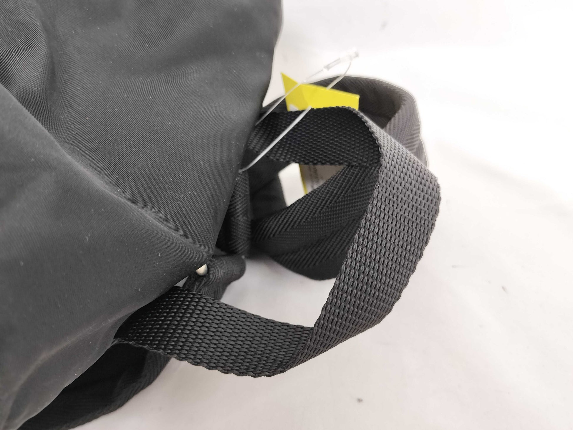 PRADA nylon triangle logo plate nylon backpack rucksack