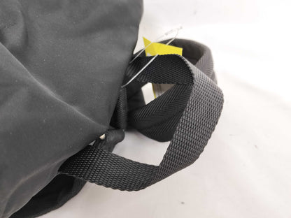 PRADA nylon triangle logo plate nylon backpack rucksack