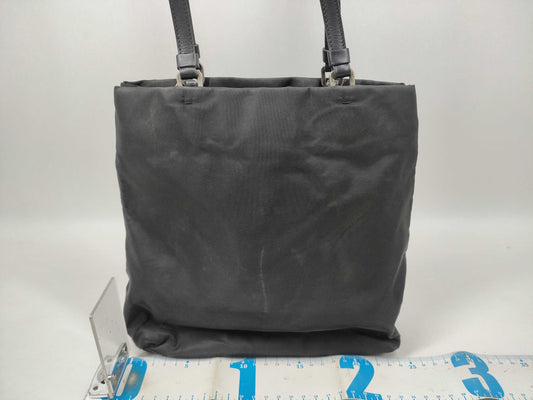 PRADA nylon hand tote bag