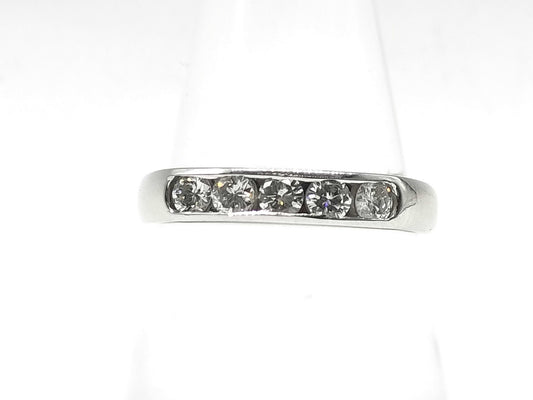 D0.40ct Pt900 3.6g Ring 