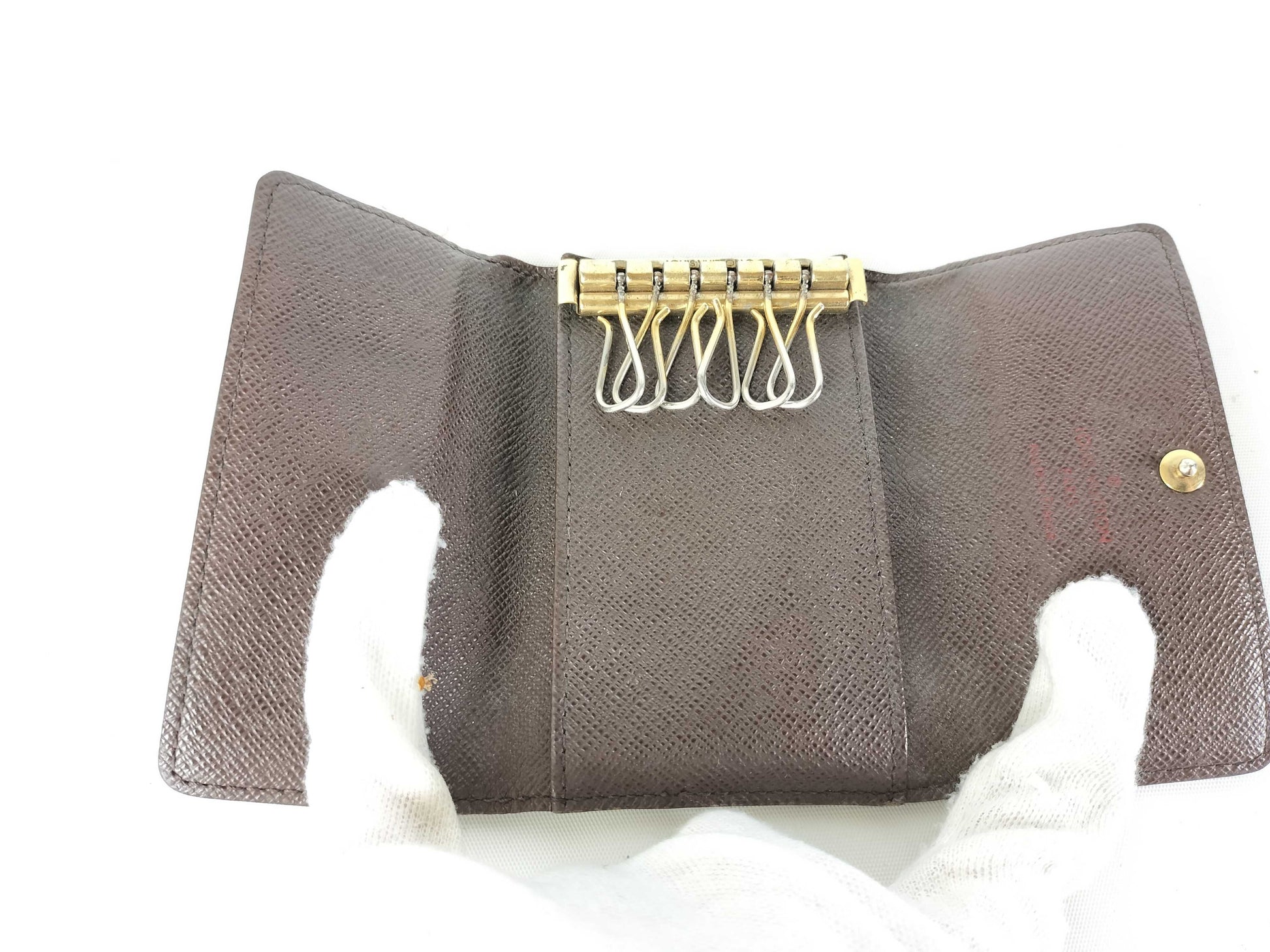 LOUIS VUITTON CT3181 Damier Key Case Key Case/Key Holder