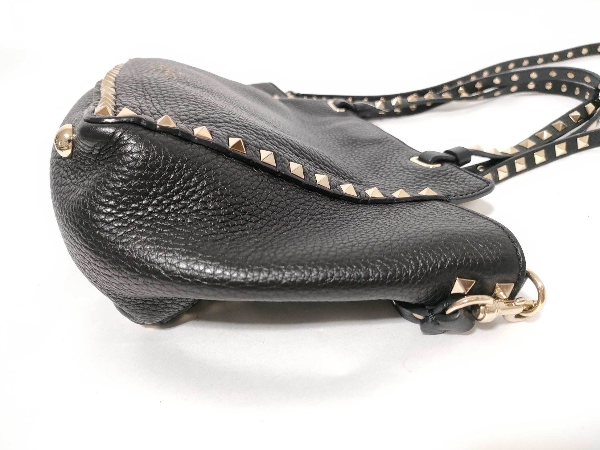 VALENTINO Black 2-Way Shoulder Handbag