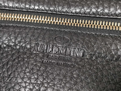 VALENTINO Black 2-Way Shoulder Handbag