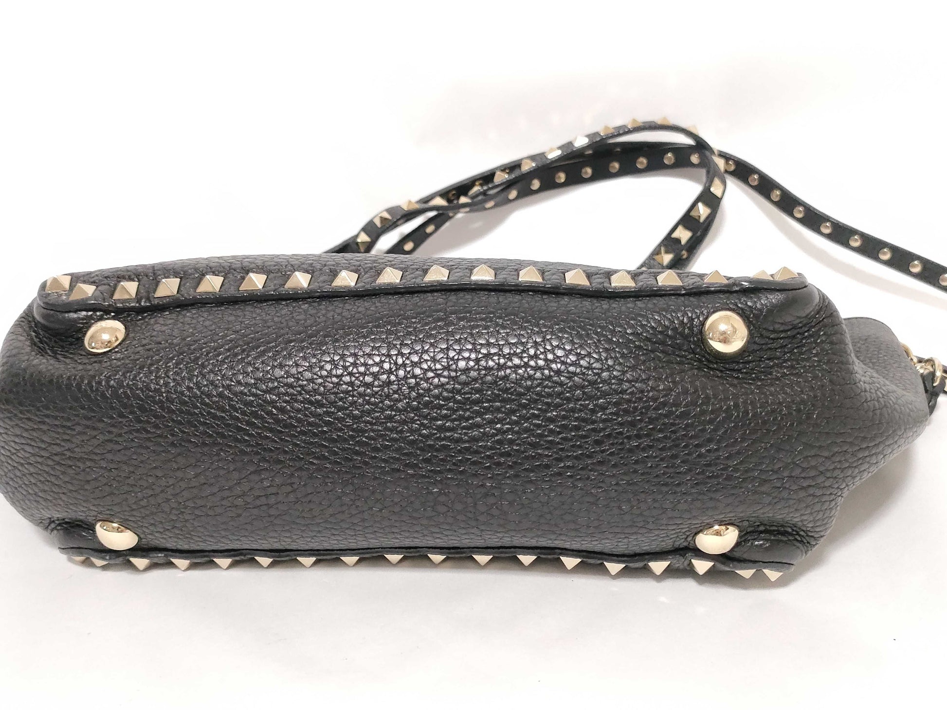 VALENTINO Black 2-Way Shoulder Handbag