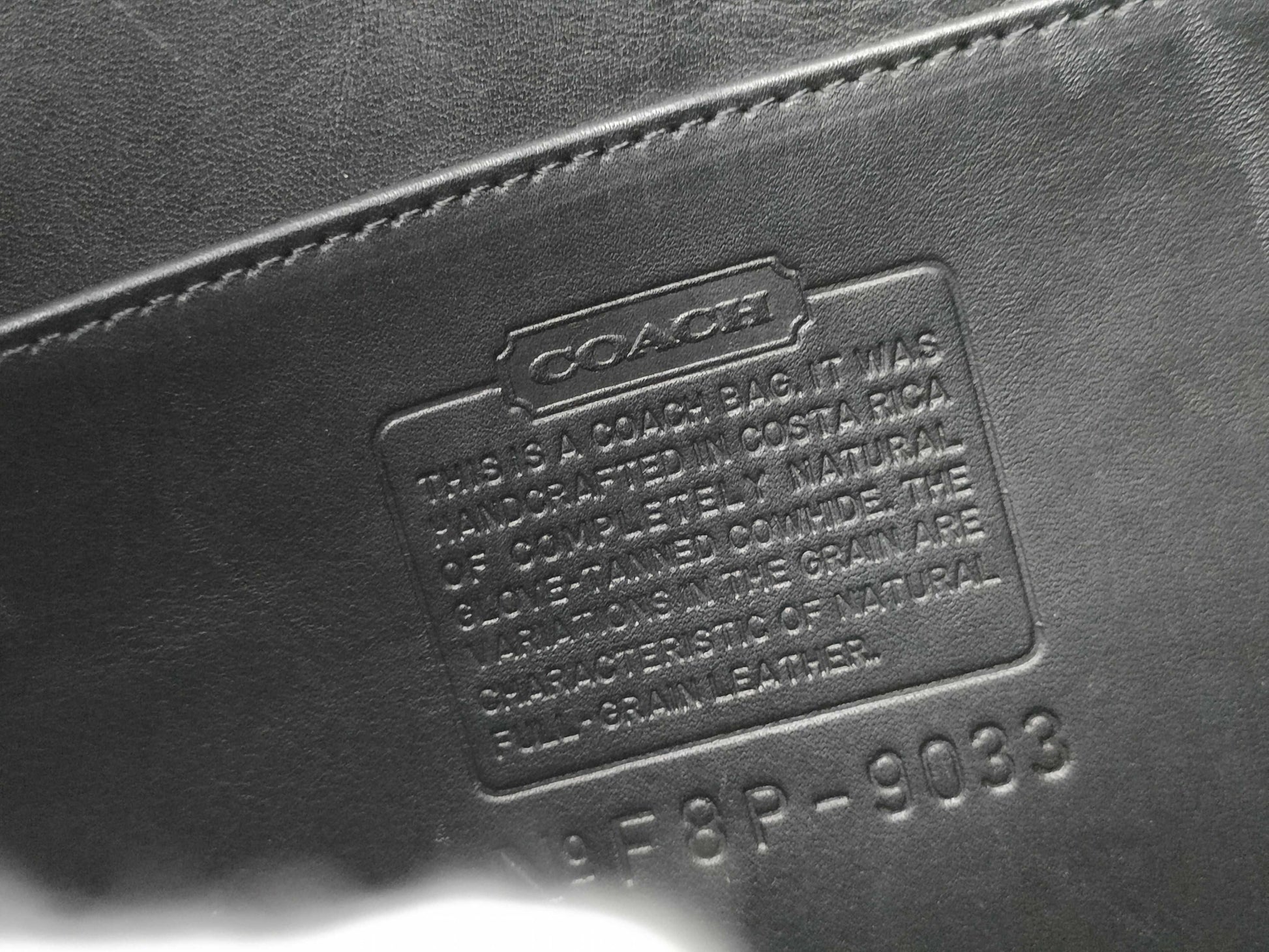 COACH Old Coach Ergo One Shoulder Bag 9033
