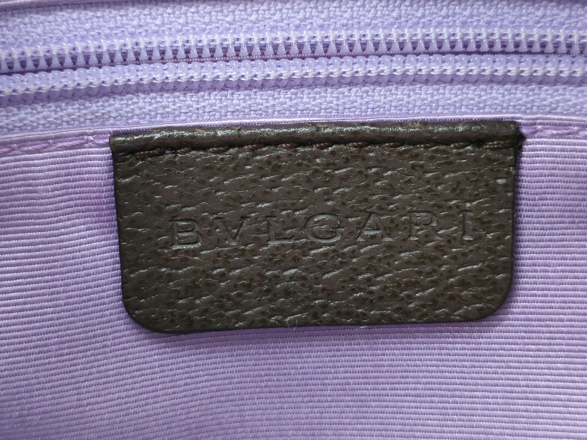 BVLGARI Logomania Logomania Hand Nylon x Canvas Handbag
