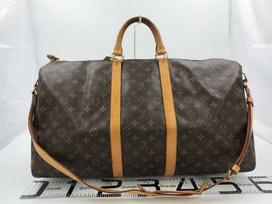 LOUIS VUITTON Monogram M41424 Keepall 55 Boston Bag
