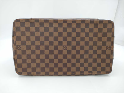 LOUIS VUITTON Damier N51204 Hampstead MM Shoulder Bag with Marker Pen Marks on Pocket