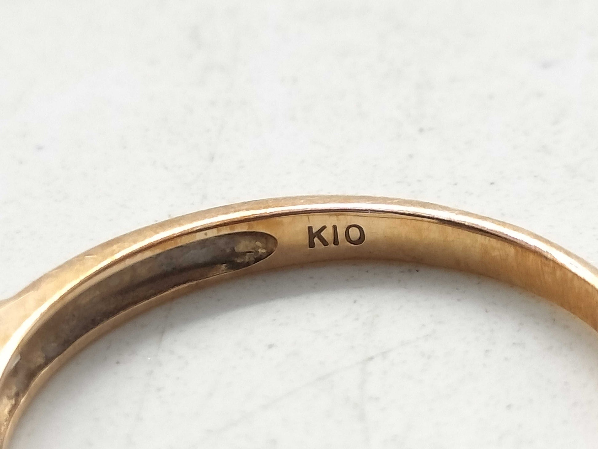 D0.25ct K10 0.9g Ring 