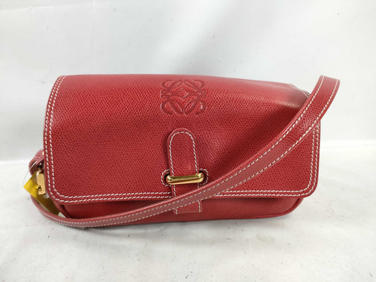 LOEWE Anagram Leather Shoulder Bag