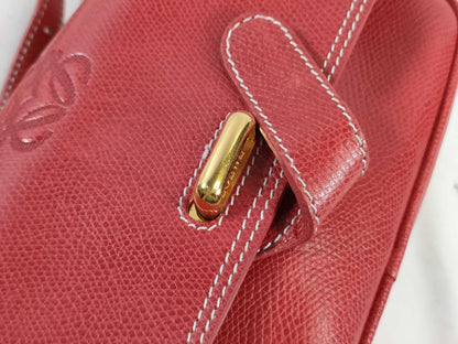 LOEWE Anagram Leather Shoulder Bag