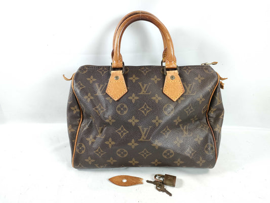 LOUIS VUITTON RFID Unverified MI 0931 Monogram Speedy 25 Old Handbag