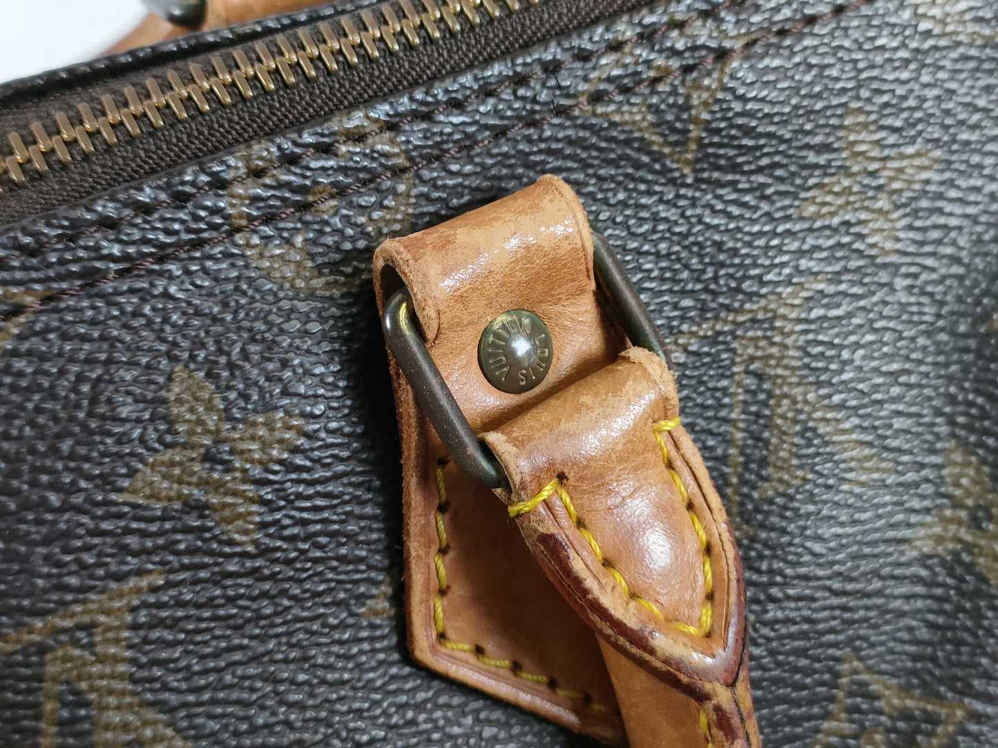 LOUIS VUITTON RFID Unverified MI 0931 Monogram Speedy 25 Old Handbag