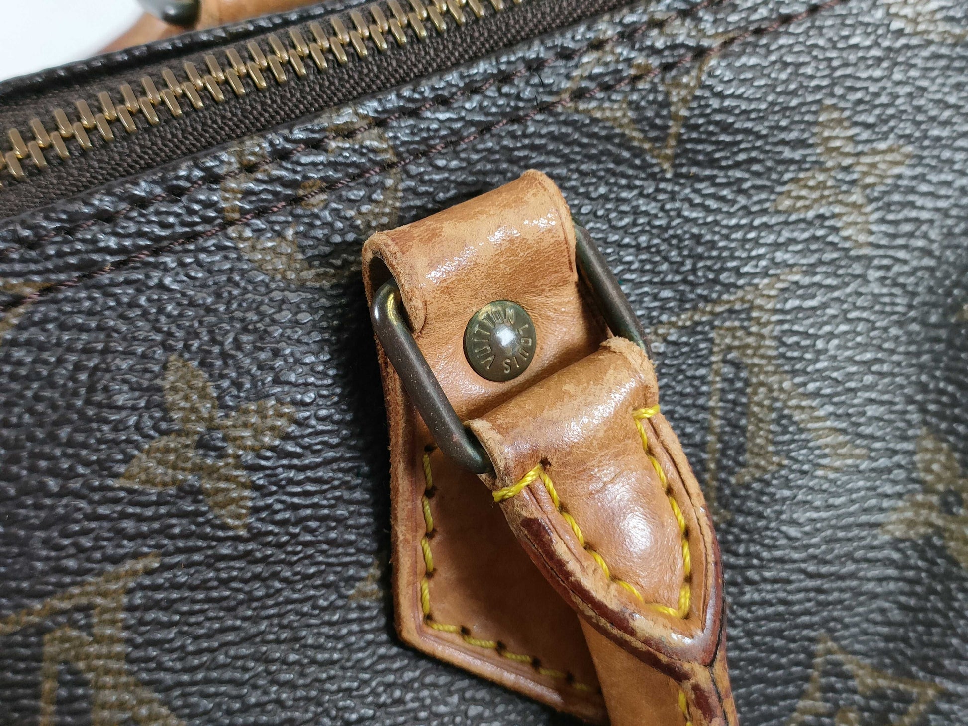 LOUIS VUITTON RFID Unverified MI 0931 Monogram Speedy 25 Old Handbag