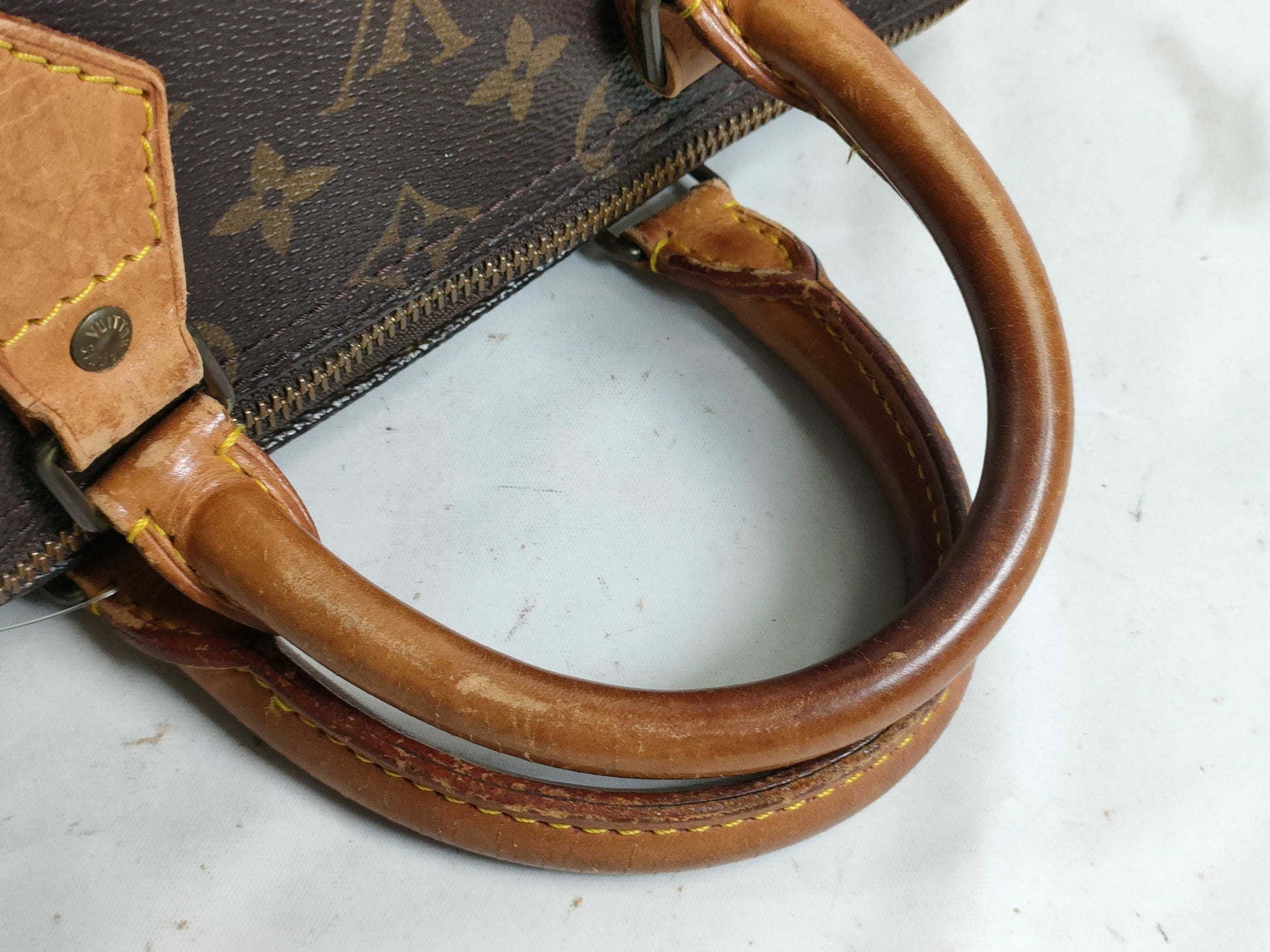 LOUIS VUITTON RFID Unverified MI 0931 Monogram Speedy 25 Old Handbag