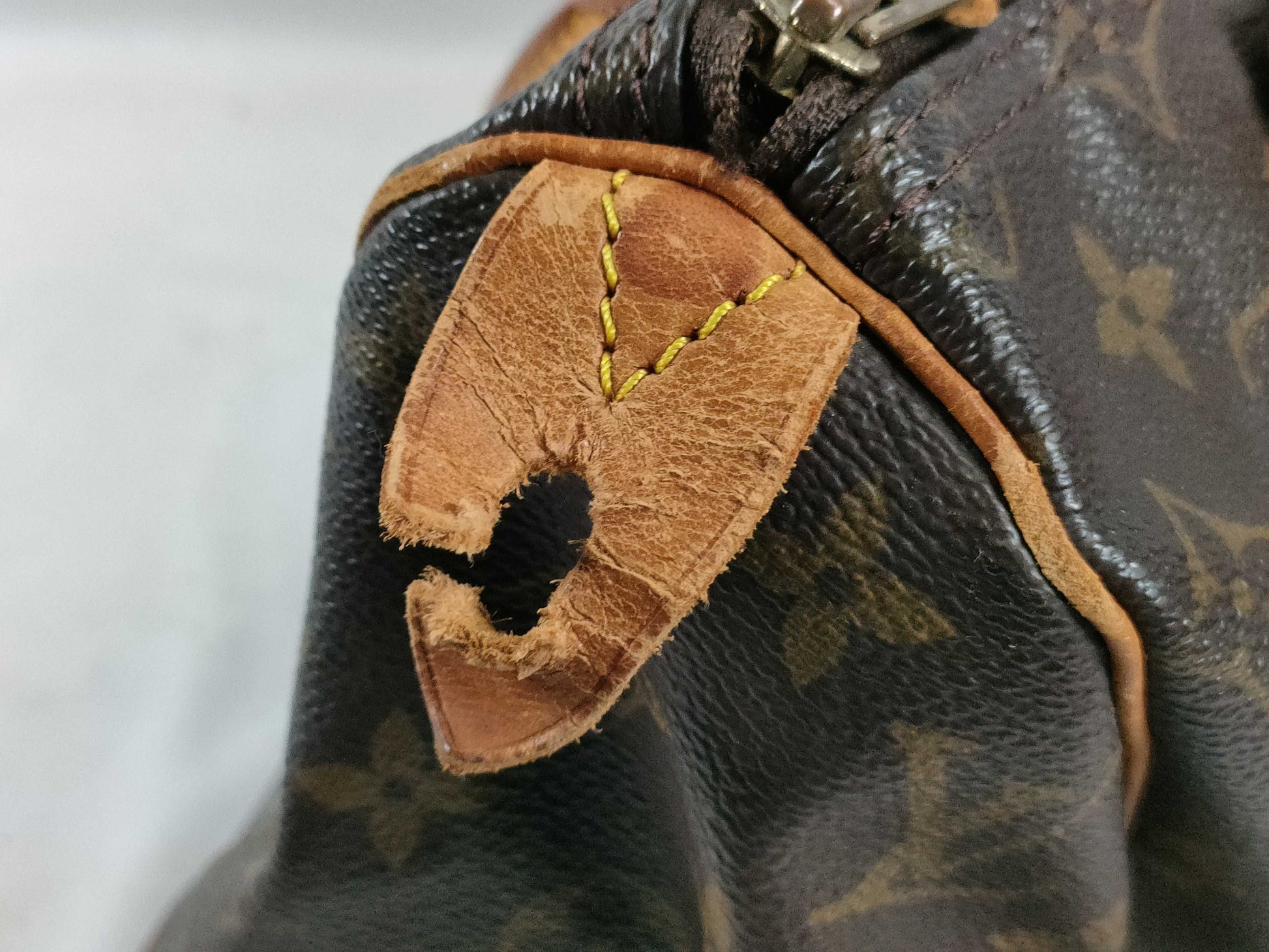 LOUIS VUITTON RFID Unverified MI 0931 Monogram Speedy 25 Old Handbag