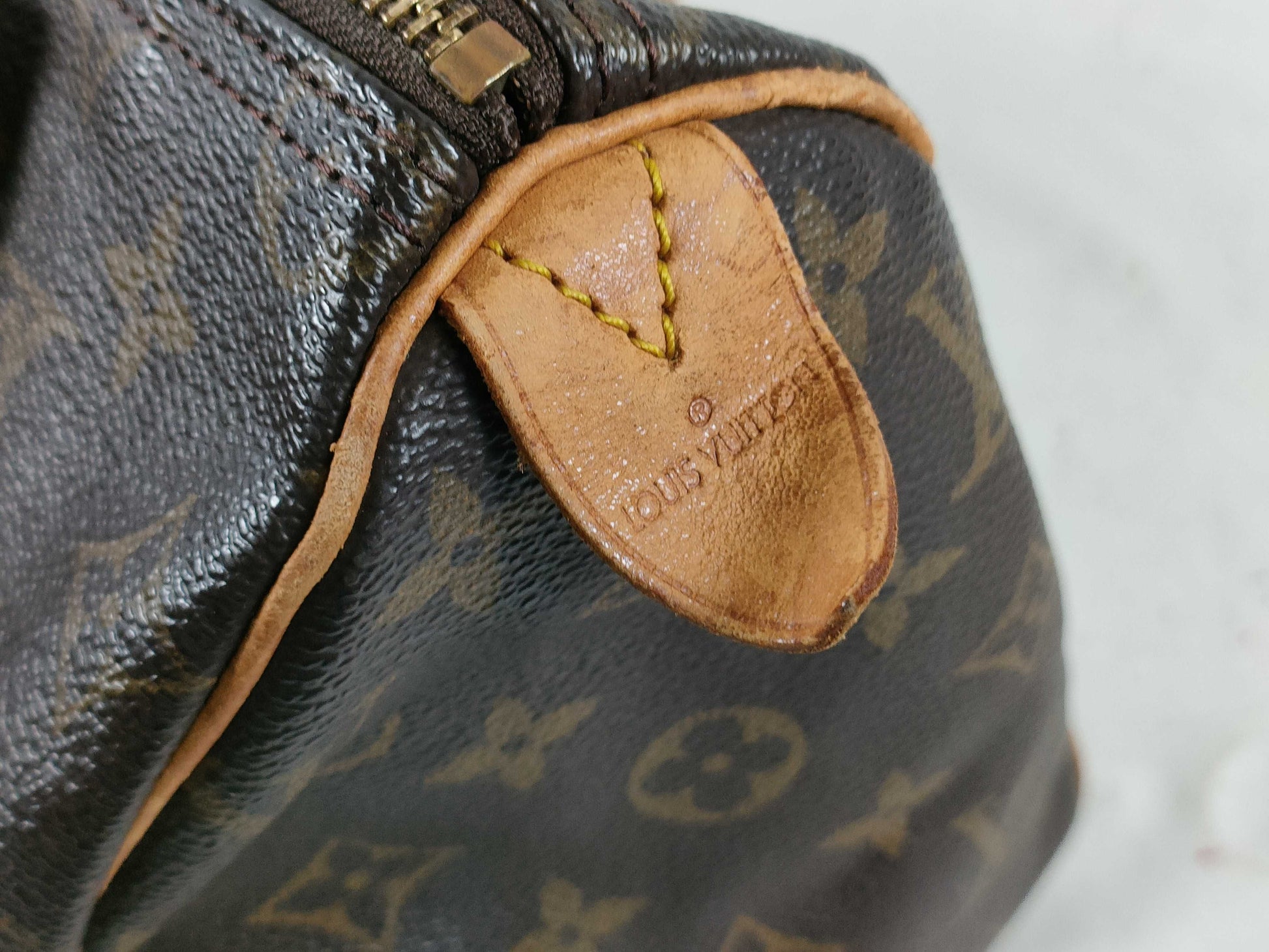 LOUIS VUITTON RFID Unverified MI 0931 Monogram Speedy 25 Old Handbag