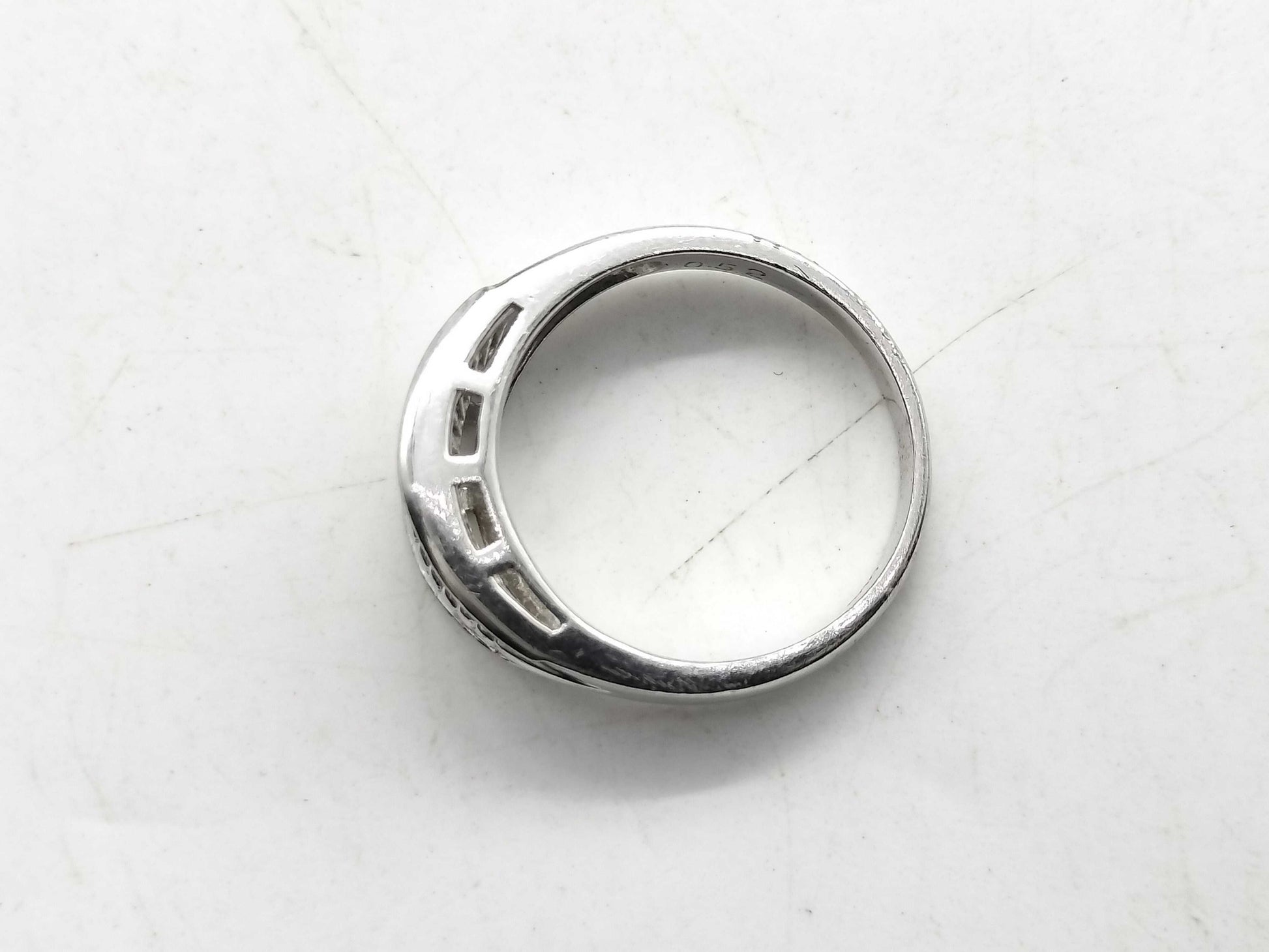 D0.52ct Pt900 5.8g Ring 