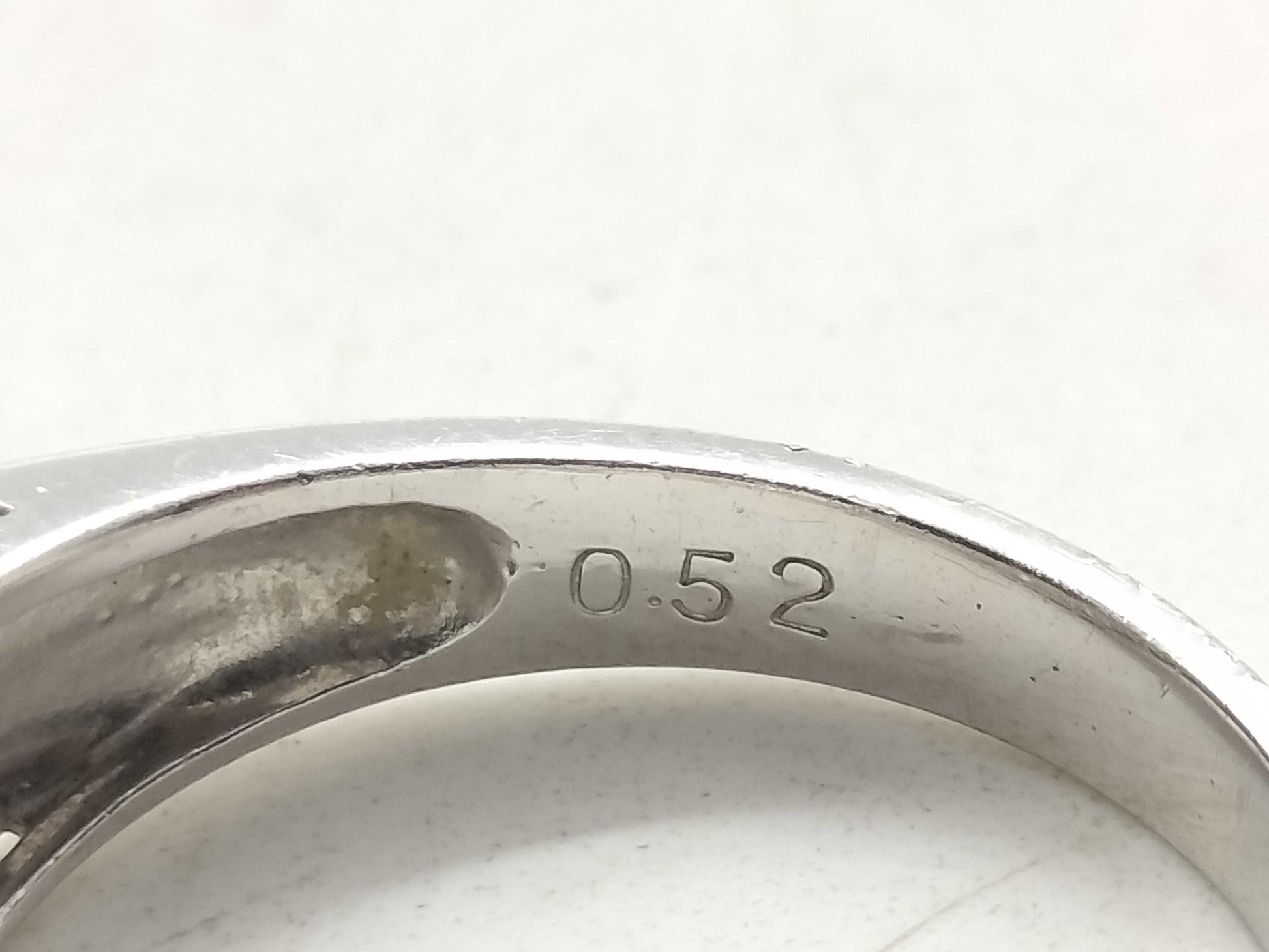 D0.52ct Pt900 5.8g Ring 