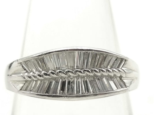 D0.52ct Pt900 5.8g Ring 