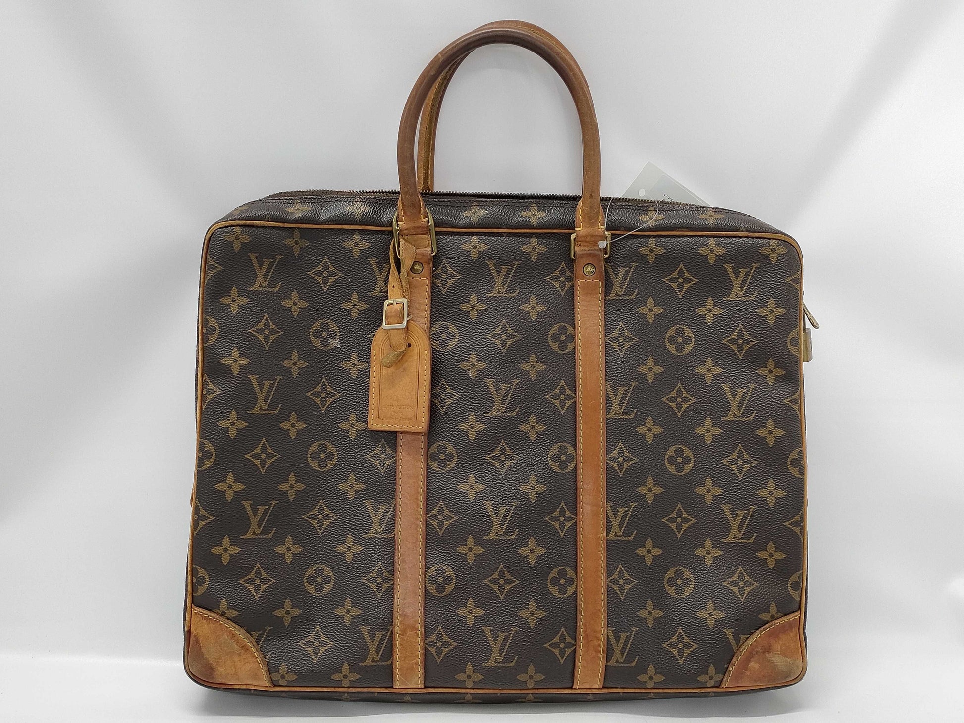 LOUIS VUITTON Monogram Porte-Document Business Bag