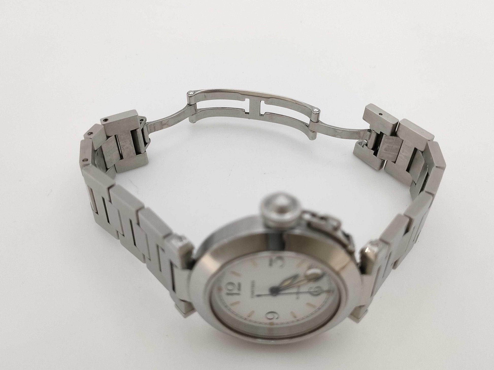 Cartier Pasha Pasha C W31015M7 2324 PB41953 Men's Watch