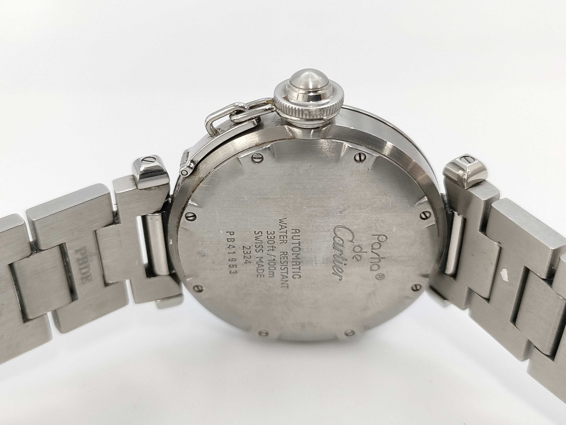Cartier Pasha Pasha C W31015M7 2324 PB41953 Men's Watch