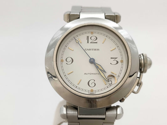 Cartier Pasha Pasha C W31015M7 2324 PB41953 Men's Watch