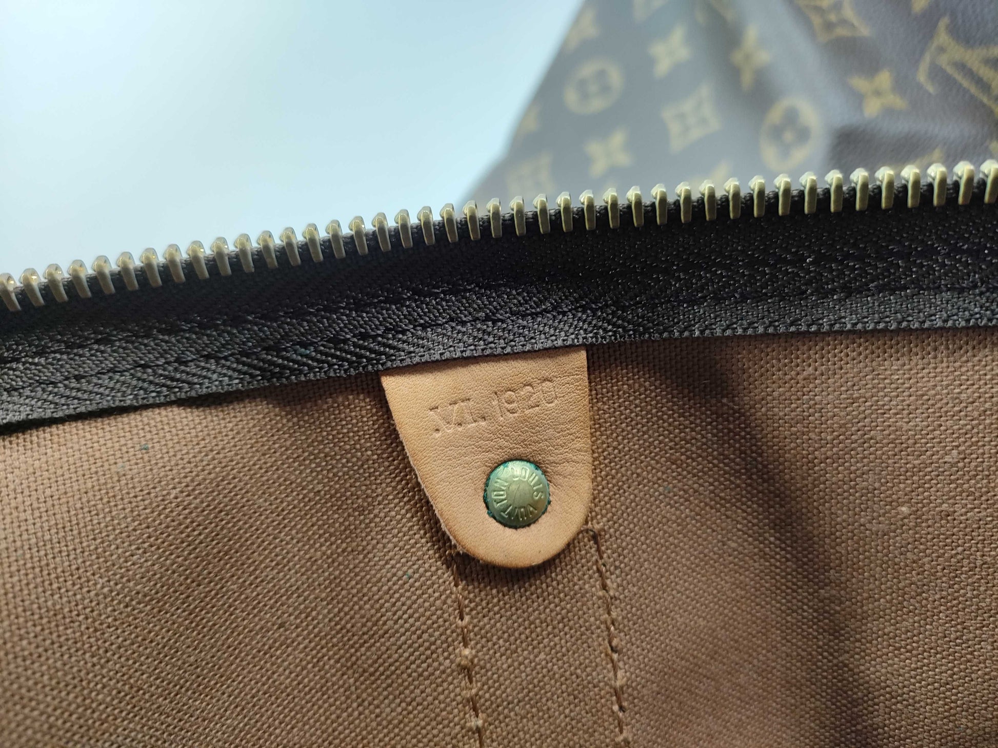 LOUIS VUITTON Monogram M41416 Keepall Bandouliere 50 Boston Bag