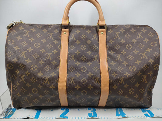 LOUIS VUITTON Monogram M41416 Keepall Bandouliere 50 Boston Bag