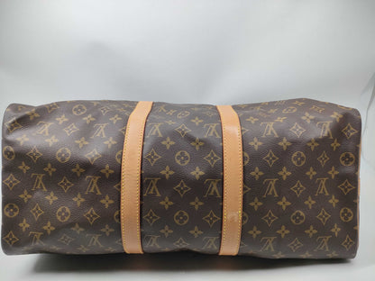 LOUIS VUITTON Monogram M41416 Keepall Bandouliere 50 Boston Bag